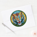 Search for tiger head stickers Feline