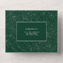 Search for emerald glitter invitations Chic