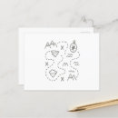 Search for treasure map postcards Girl