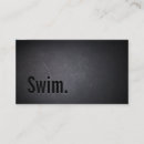 Search for swim instructor business cards Swimming