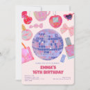 Search for disco sweet 16 invitations Sixteen