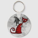 Search for trick or treating key rings Cat