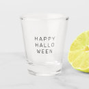 Search for halloween shot glasses Black