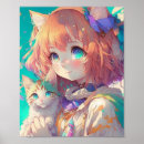 Search for anime cat girl posters Kitten