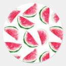 Search for cute watermelon patterns stickers Tropical fruit