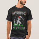 Search for christmas cricket tshirts Player