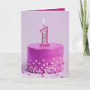 Search for one candle cards Pink