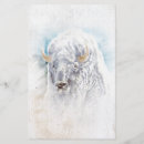Search for bison personal stationery Animal