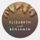 Search for gold fall wedding stickers Vintage