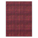 Search for red and black plaid tablecloths Modern