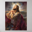 Search for jesus praying posters Bible