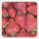Search for fresh strawberries stickers Fruit