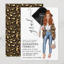 Search for leopard graduation invitations Trendy