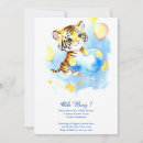 Search for tiger baby boy shower invitations Cute