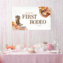 Search for 1st birthday banners Western
