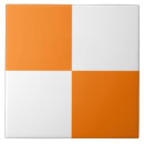 Search for orange and white tiles Modern