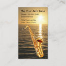 Search for saxophone business cards Blues