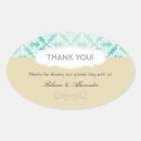 Search for damask thank you stickers Classy