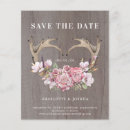 Search for antler save the dates Floral
