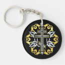 Search for gold cross key rings Jesus