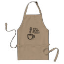 Search for simple graphics aprons Illustration