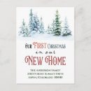Search for change of address christmas postcards Typography