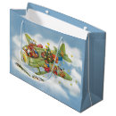 Search for vintage christmas gift bags Santa claus