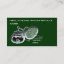 Search for criminal investigation business cards Police