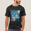 Search for wolf howling at the moon tshirts Wilderness