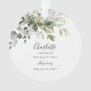 Search for wedding favor christmas tree decorations Eucalyptus