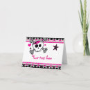 Search for skull thank you cards Pink