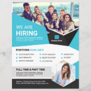 Search for job flyers We are hiring