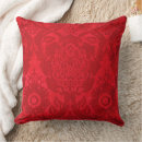 Search for red velvet cushions Pattern