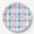 Search for pink christmas plates Stripes