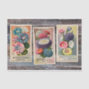 Search for flower seed packets Decoupage