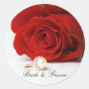 Search for round red rose stickers Bride
