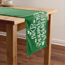 Search for st patricks day table runners Saint