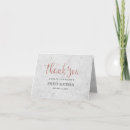 Search for marble thank you cards Rose gold