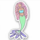 Search for purple white black stickers Mermaid