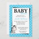 Search for zebra blue invitations Cute