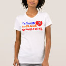 Search for jesus saves womens tshirts Heart
