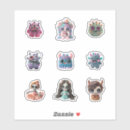 Search for kawaii monsters stickers Funny