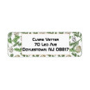 Search for pine branches return address labels Winter
