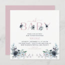 Search for pink and navy baby shower invitations Boho