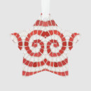 Search for graphic star christmas tree decorations Red