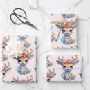 Search for deer antler wrapping paper Flowers