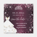 Search for quinceanera save the date magnets Tiara