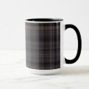 Search for brown plaid mugs Rustic