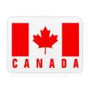 Search for canadian flag magnets Red