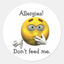 Search for shellfish allergy stickers Allergic